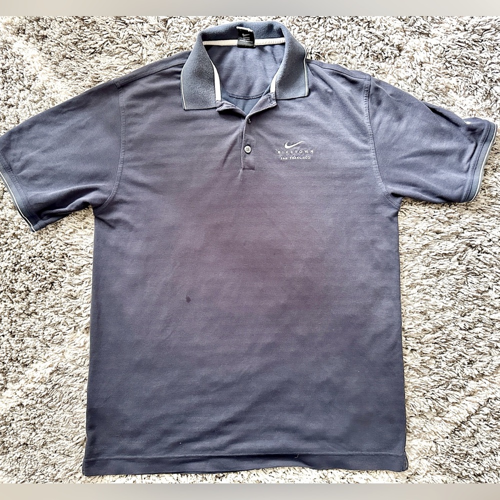 VTG Nike Golf polo Niketown San Francisco shirt